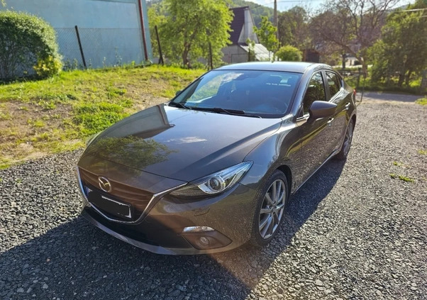 Mazda 3 cena 49900 przebieg: 164445, rok produkcji 2014 z Góra małe 106